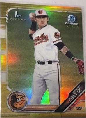 Joseph Ortiz [Gold Refractor] #BDC-23
