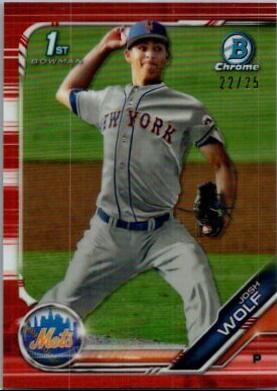 Josh Wolf [Orange Refractor] #BDC-119