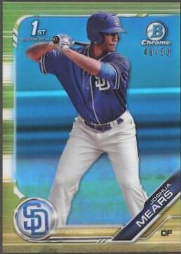Joshua Mears [Gold Refractor] #BDC-180