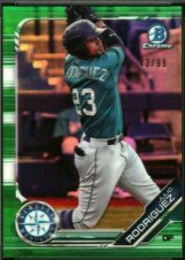 Julio Rodriguez [Green Refractor] #BDC-60