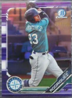 Julio Rodriguez [Purple Refractor] #BDC-60