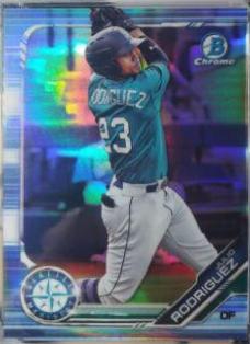 Julio Rodriguez [Sky Blue Refractor] #BDC-60