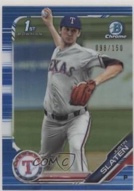 Justin Slaten [Blue Refractor] #BDC-24