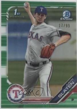 Justin Slaten [Green Refractor] #BDC-24