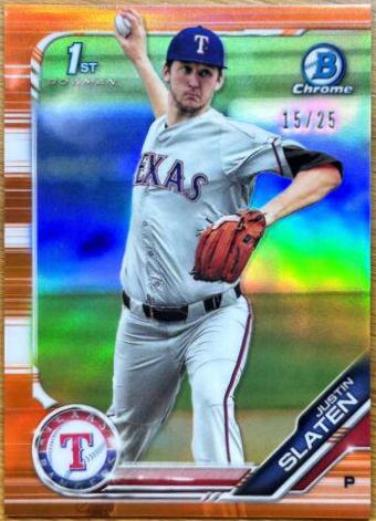 Justin Slaten [Orange Refractor] #BDC-24