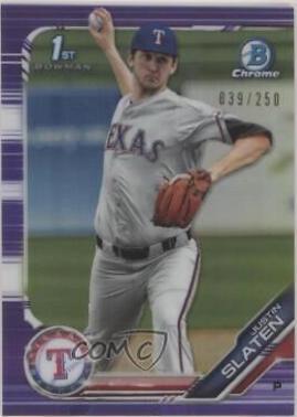 Justin Slaten [Purple Refractor] #BDC-24
