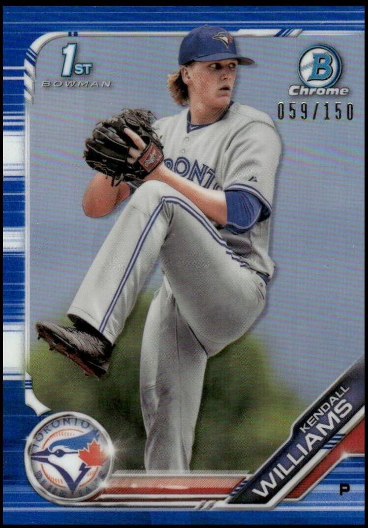 Kendall Williams [Blue Refractor] #BDC-199