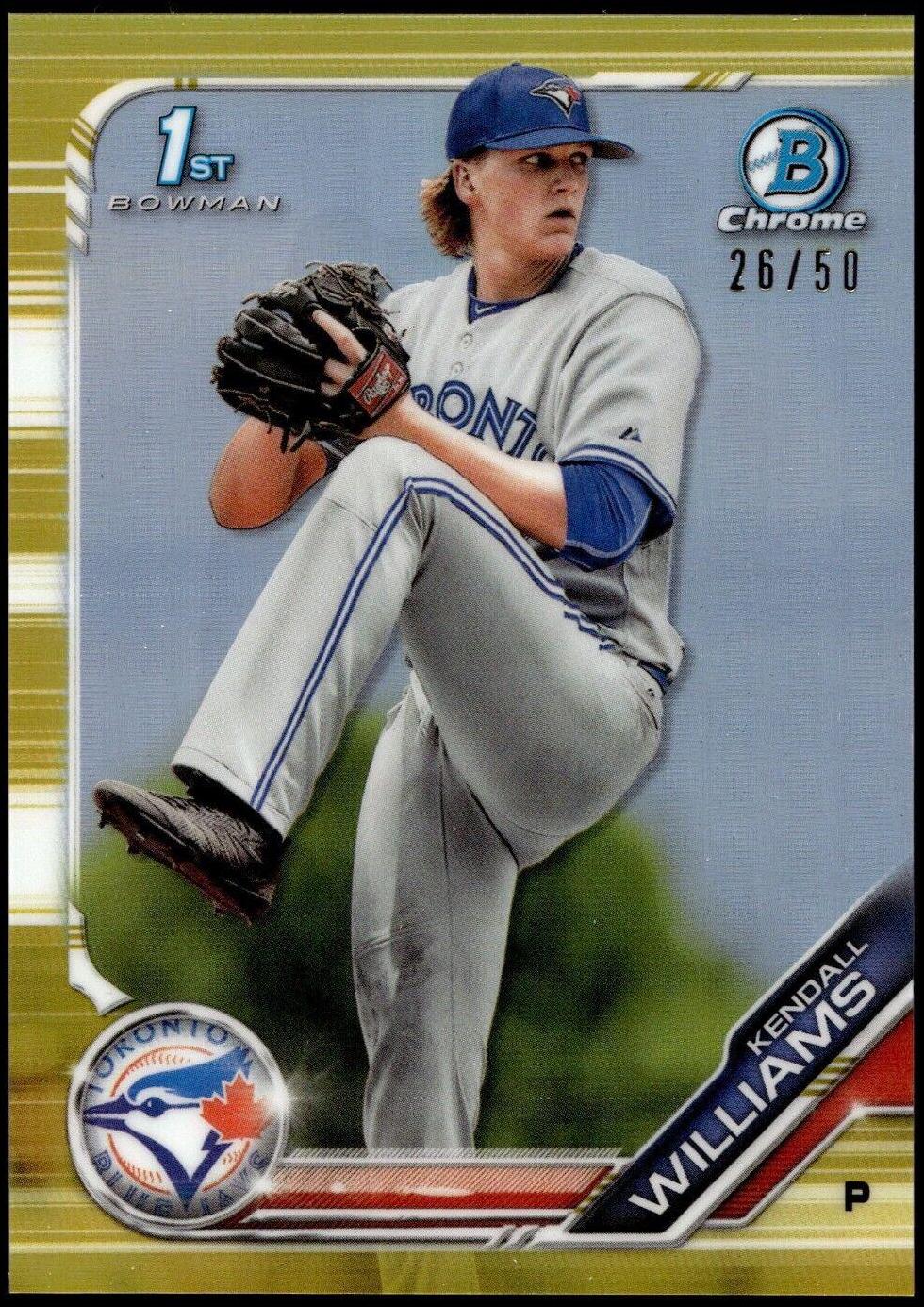 Kendall Williams [Gold Refractor] #BDC-199