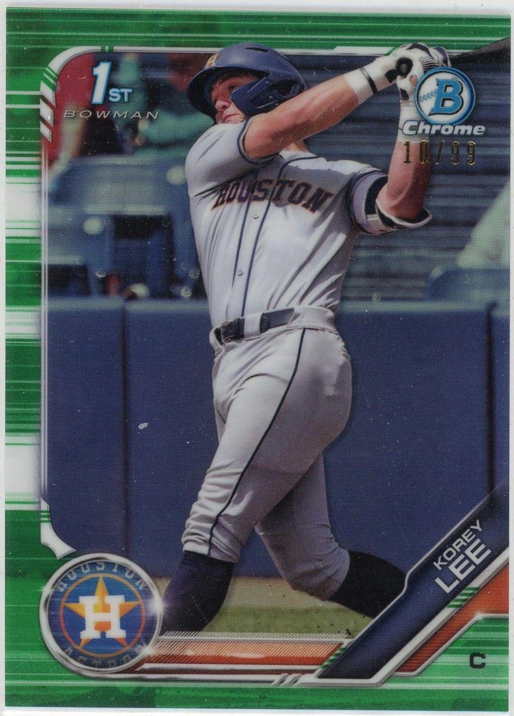 Korey Lee [Green Refractor] #BDC-140