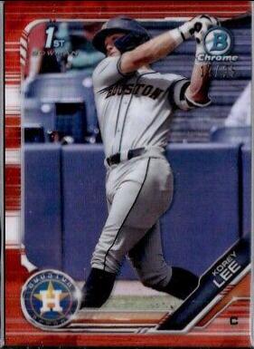 Korey Lee [Orange Refractor] #BDC-140