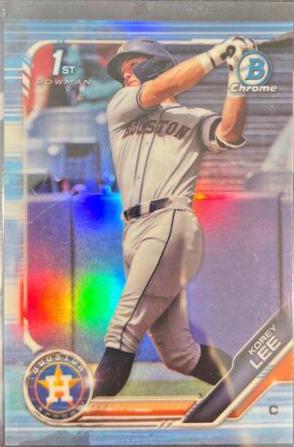 Korey Lee [Sky Blue Refractor] #BDC-140