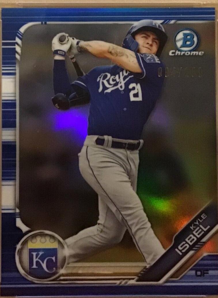 Kyle Isbel [Blue Refractor] #BDC-106