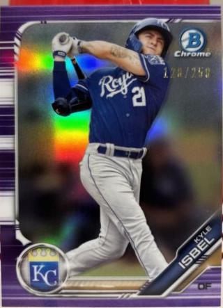 Kyle Isbel [Purple Refractor] #BDC-106