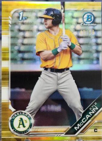 Kyle McCann [Gold Refractor] #BDC-126