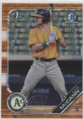 Kyle McCann [Orange Refractor] #BDC-126