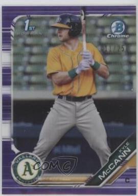 Kyle McCann [Purple Refractor] #BDC-126