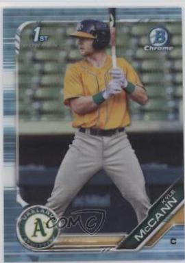 Kyle McCann [Sky Blue Refractor] #BDC-126