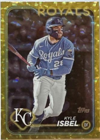 Kyle Isbel [Yellow Crackle] #525