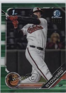 Kyle Stowers [Green Refractor] #BDC-76