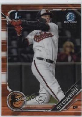 Kyle Stowers [Orange Refractor] #BDC-76