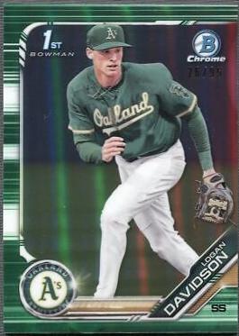 Logan Davidson [Green Refractor] #BDC-10