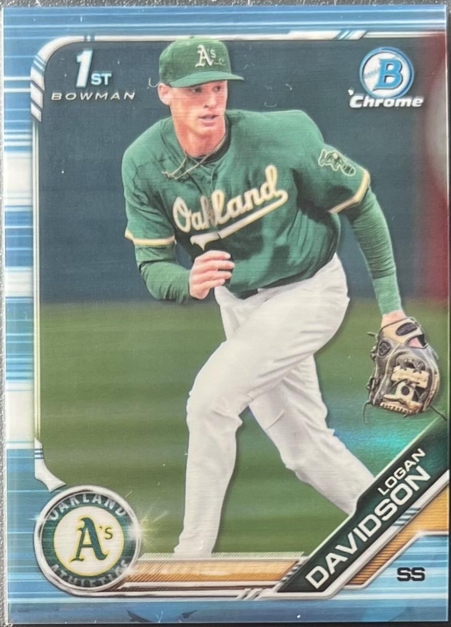 Logan Davidson [Sky Blue Refractor] #BDC-10