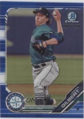 Logan Gilbert [Blue Refractor] #BDC-179