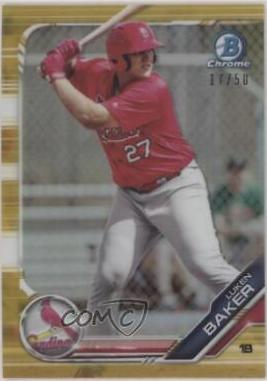 Luken Baker [Gold Refractor] #BDC-173