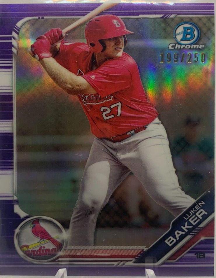 Luken Baker [Purple Refractor] #BDC-173