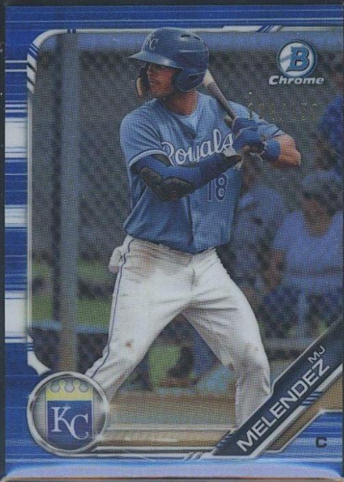 MJ Melendez [Blue Refractor] #BDC-122
