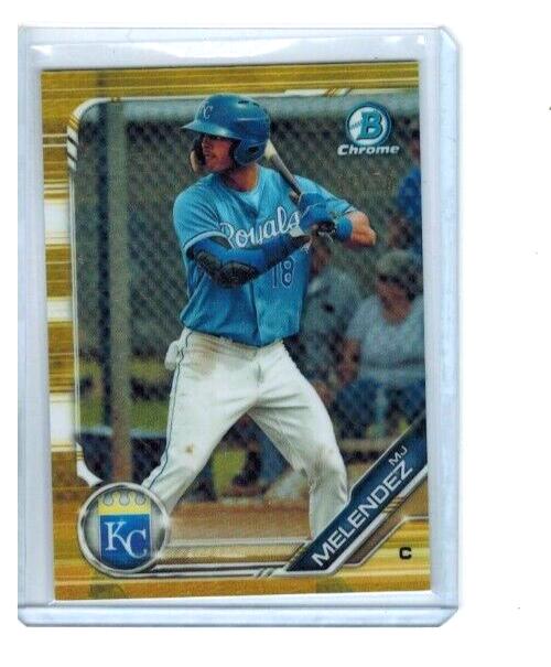 MJ Melendez [Gold Refractor] #BDC-122