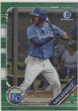 MJ Melendez [Green Refractor] #BDC-122