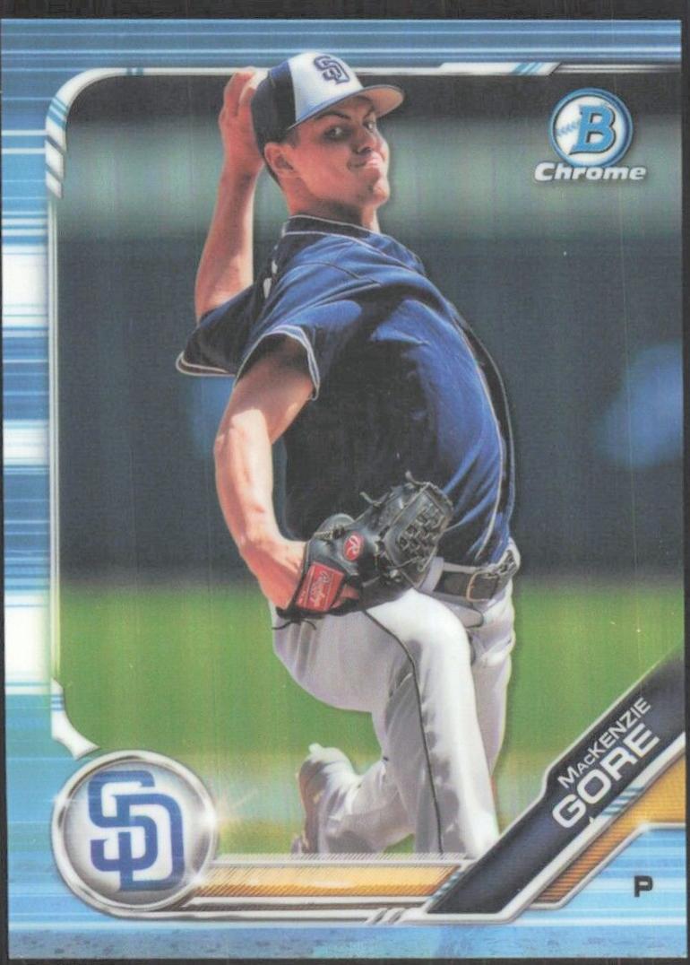 MacKenzie Gore [Sky Blue Refractor] #BDC-103
