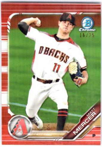 Matt Mercer [Orange Refractor] #BDC-55