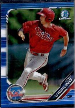 Matt Vierling [Blue Refractor] #BDC-181