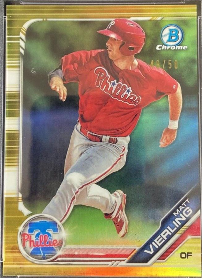 Matt Vierling [Gold Refractor] #BDC-181