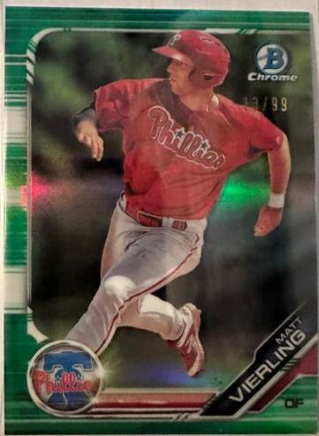 Matt Vierling [Green Refractor] #BDC-181
