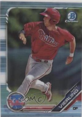 Matt Vierling [Sky Blue Refractor] #BDC-181