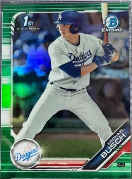 Michael Busch [Green Refractor] #BDC-57