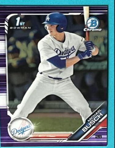 Michael Busch [Purple Refractor] #BDC-57