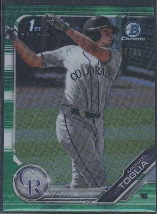 Michael Toglia [Green Refractor] #BDC-64