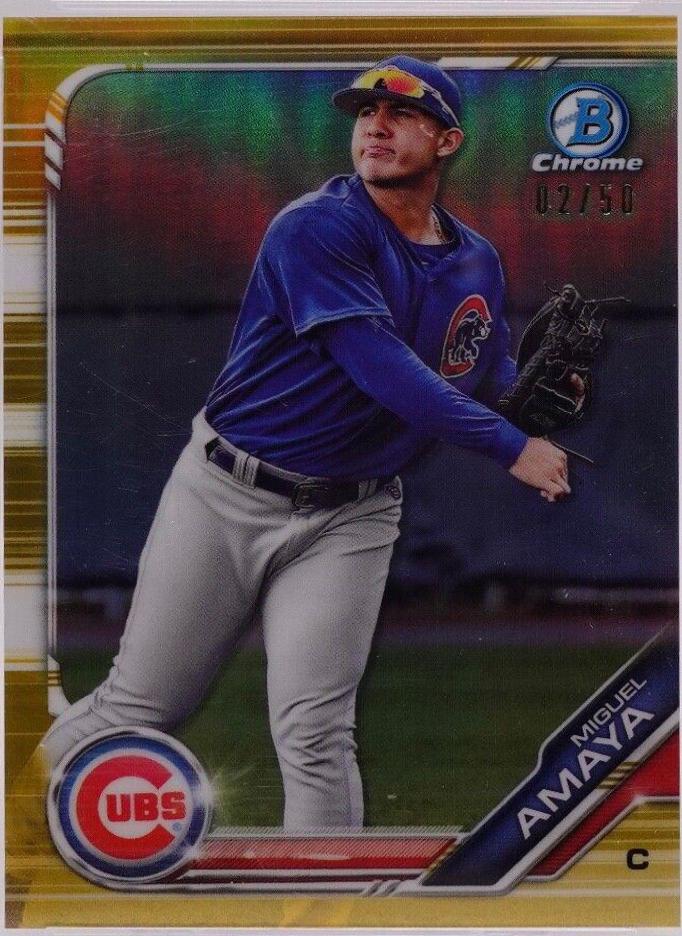 Miguel Amaya [Gold Refractor] #BDC-135