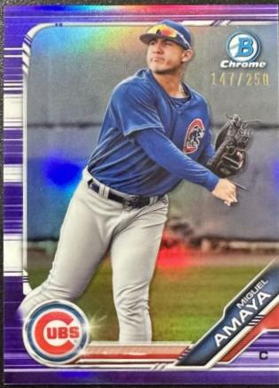 Miguel Amaya [Purple Refractor] #BDC-135
