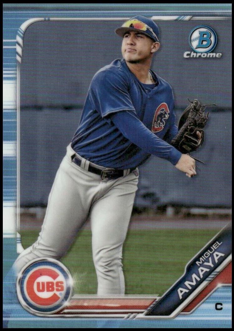 Miguel Amaya [Sky Blue Refractor] #BDC-135