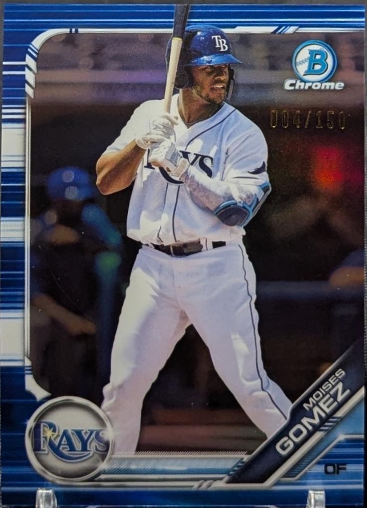 Moises Gomez [Blue Refractor] #BDC-143
