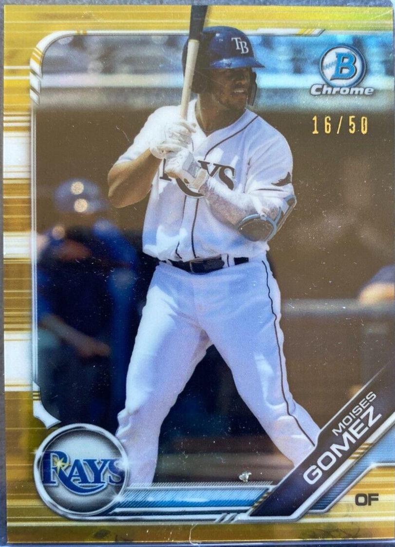 Moises Gomez [Gold Refractor] #BDC-143