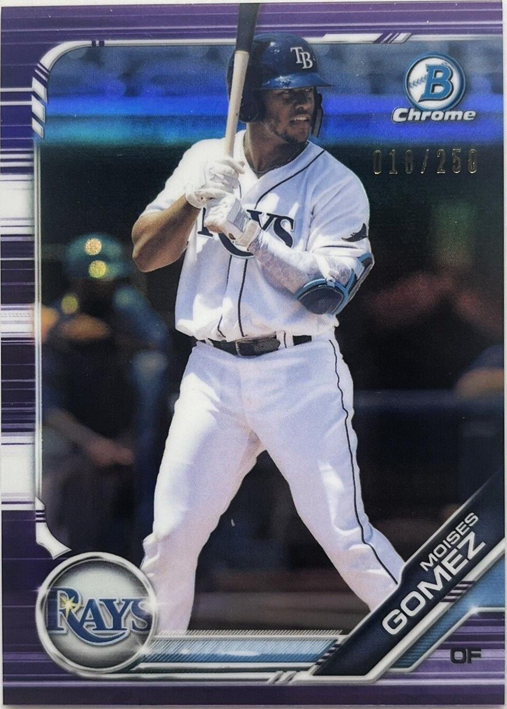 Moises Gomez [Purple Refractor] #BDC-143