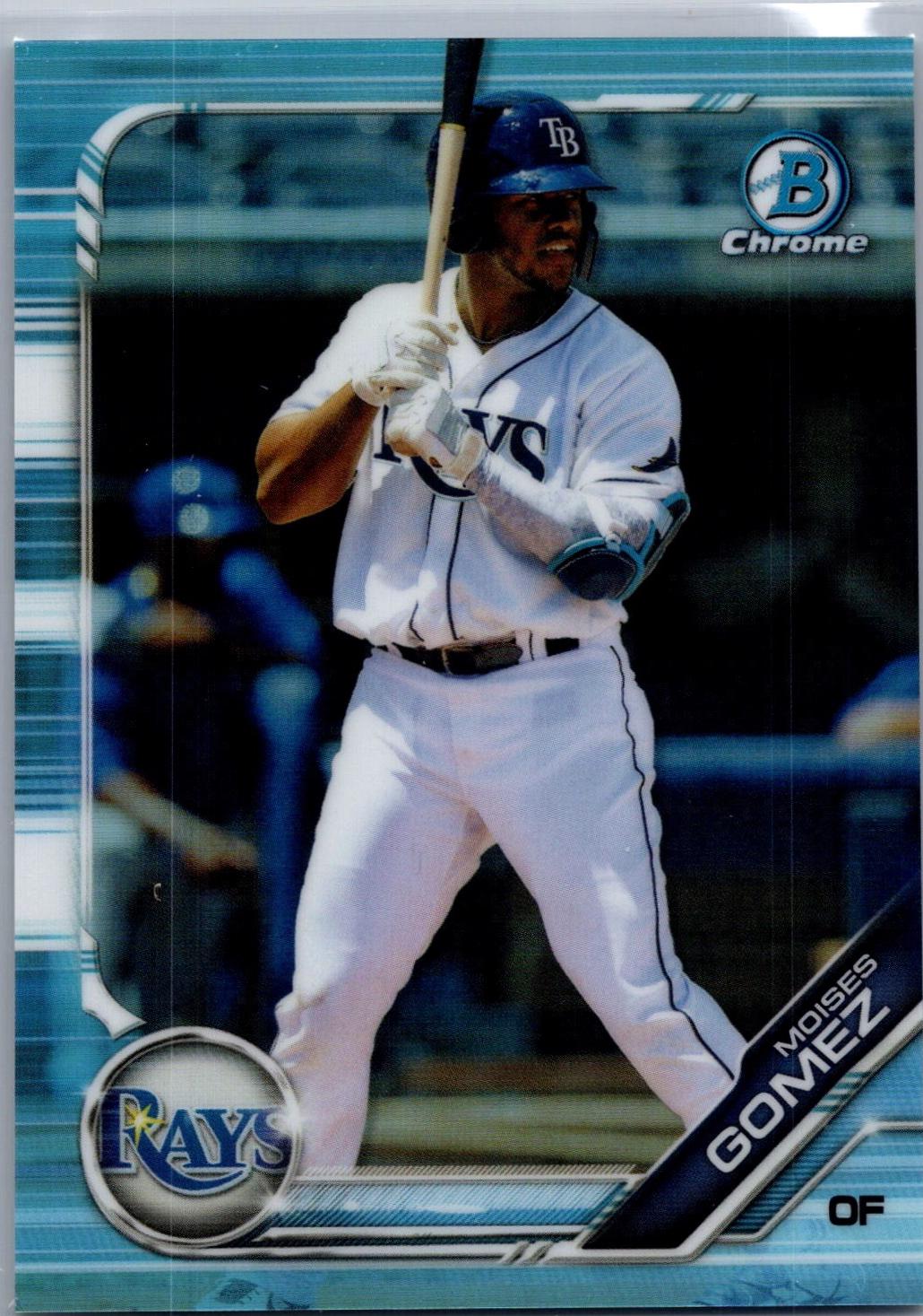 Moises Gomez [Sky Blue Refractor] #BDC-143