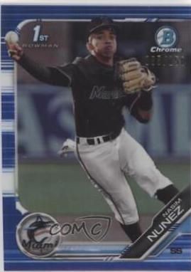 Nasim Nunez [Blue Refractor] #BDC-141