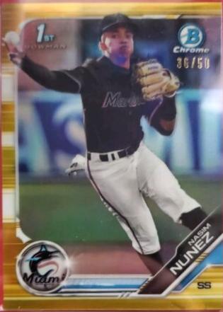Nasim Nunez [Gold Refractor] #BDC-141